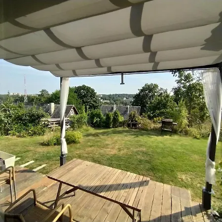 Hilltop View - 2 Bedroom House With Garden Bbq - Private Parking - 12min To Uzupis Anytime