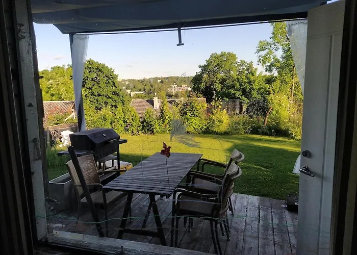 Hilltop View - 2 Bedroom House With Garden Bbq - Private Parking - 12min To Uzupis Anytime Hébergement de vacances *